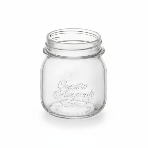 Vaso Ermetico In Vetro Per Alimenti 'Quattro Stagioni' 150 Ml- 12 Pezzi - Bormioli