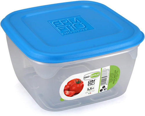 Contenitore Per Alimenti 'Ermetici' Mod. Quadro, 1,5 Lt - 16X16X9 Cm - Gio' Style