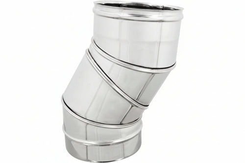Gomito Inox Aisi 316 90 ° Girevole Cm 8
