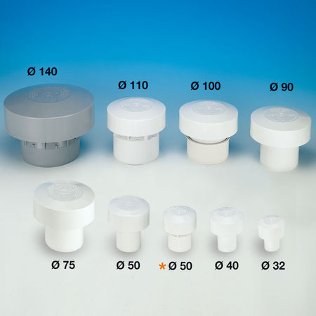 Valvola Aerazione Durgo Abs Diametro 50 Mm- Lira- Pezzi 1