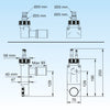 Sifone Lavatrice Salva Spazio Nt Clima- D. 8-12 / D. 14-16- Lira