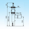Sifone Lavatrice Salva Spazio Nt Clima- D. 8-12 / D. 14-16- Lira