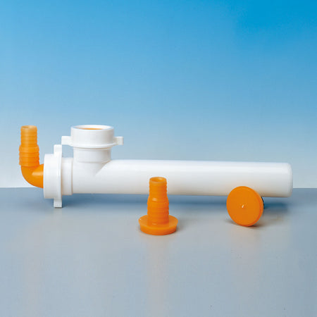 Raccordo 2 Vie Diam. 40 Con Attacco Lavatrici E Lavastoviglie 230Mm- Diam. 40 X 230Mm- Lira- Pezzi 1