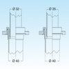 Riduzione Morbida In Pvc Diam. 40X35 Nera- Diam. 40X35- Lira- Pezzi 1
