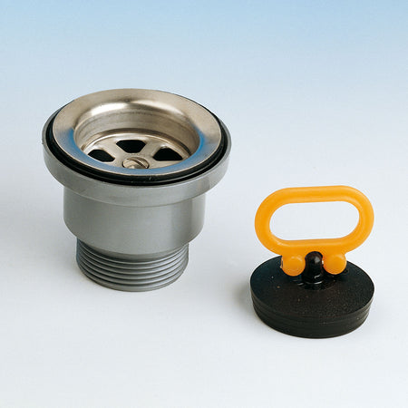 Piletta Universale Completa Senza Tp Per Lavello Con Foro Dm 60- Lira- Pezzi 1