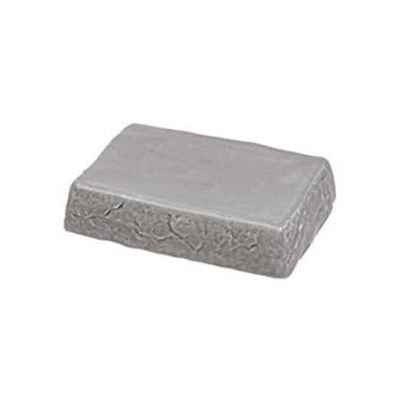 Porta Sapone In Ceramica Grigio Linea Petra Feridras