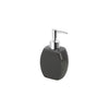 Dispenser Sapone In Ceramica Grigio 360 Ml Linea Parigi Feridras