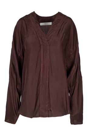 TELA Tela - Camicia - 450480 - Cioccolato da donna