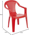 Sedia Per Bambini Baby Cm. 36,5X40X52 H Col. Rosso