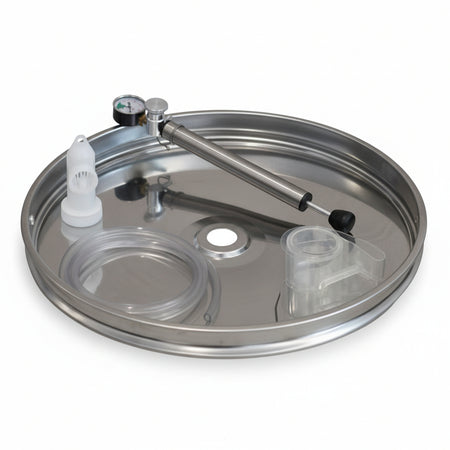 Galleggiante Ad Aria Inox Completo- - Ø Mm.990 Per Contenitore Inox Da Lt.1000 - 1 Pezzi Maffei