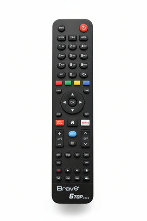 Telecomando Universale Tv 6 Top Brands - 1 Pezzi Bravo