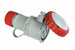 Presa Industriale Volante Argo Rossa 3P+N+T Cee Ip67- - 32A Colore Rosso 71165 - 5 Pezzi Fanton