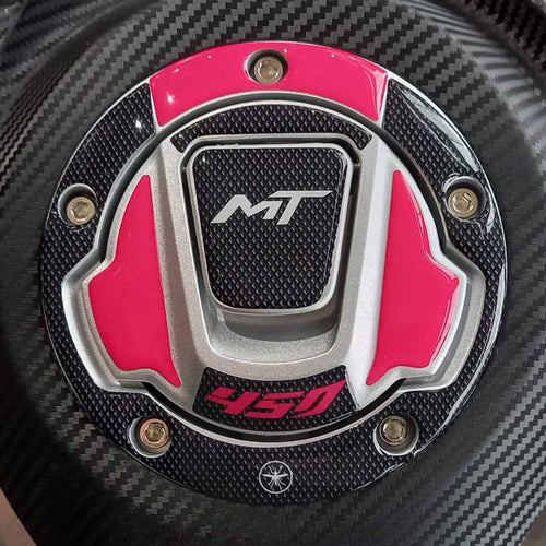 Adesivo Gel 3D Protezione Tappo Serbatoio moto compatibile con CFMOTO 450MT