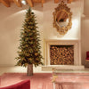Albero di Natale Pino Luxury New con LED integrati, in PE Effetto Real Touch
