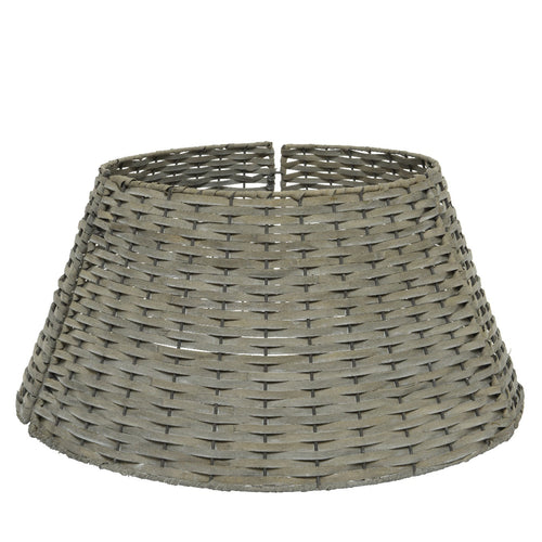 Copri base colore grigio scuro sottoalbero per Albero di Natale decorazione natalizia