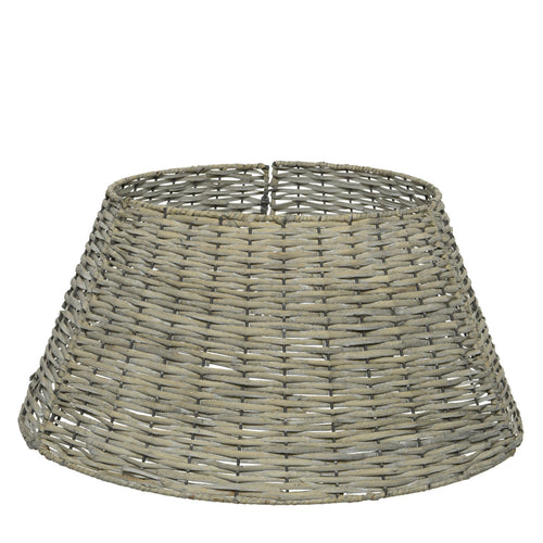 Copri base colore grigio chiaro sottoalbero per Albero di Natale decorazione natalizia