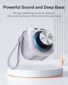 EWA Mini altoparlante wireless Bluetooth con cordino wireless portatile Viola