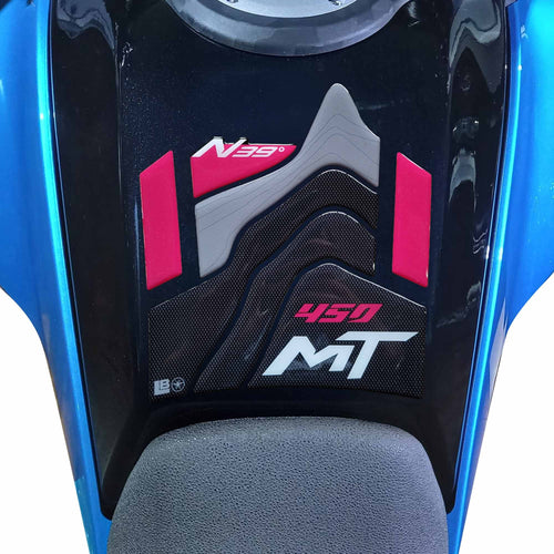 Paraserbatoio Adesivo 3D Protezione serbatoio moto compatibile con CFMOTO 450MT