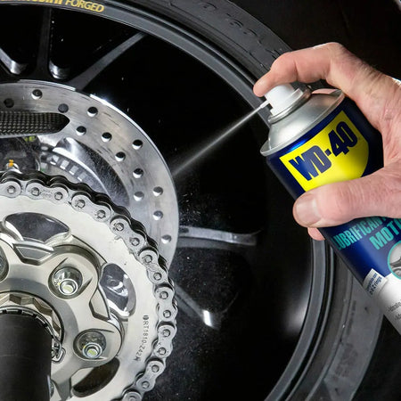 Spray Wd-40 Lubrificante Catena Moto In Condizioni Asciutte Ml. 400