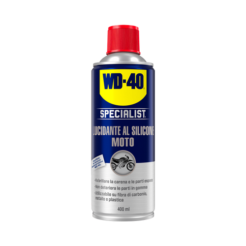 Spray Wd-40 Lucidante Al Silicone Moto Ml. 400
