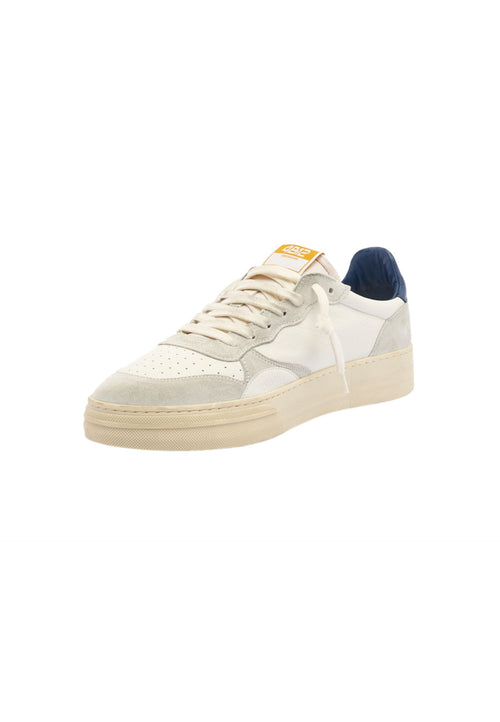 4B12 Sneakers In Pelle Uomo HYPER blu da uomo