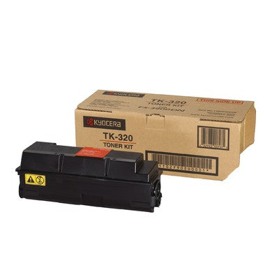 KYOCERA TK-320 Toner nero per FS-3900DN/4000DN da 15.000 pagine in formato A4 con copertura nero del