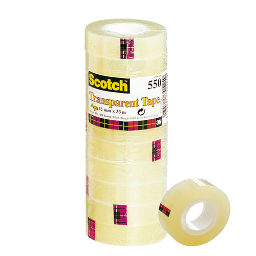 Torre 8 Rt Nastro Adesivo Scotch 550 19Mmx33M In Ppl