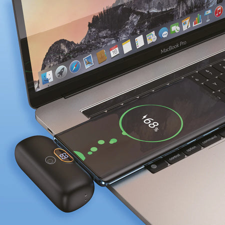 Batteria Portatile 'Mini Power Bank' Mod. Ls93 5000 Mah - Nero - Lostech