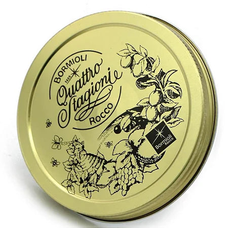 Tappo Per Vaso Ermetico In Vetro 'Quattro Stagioni' Ø Mm 70 - Per Vasi Da Ml 250/500 - Cf Da 2 Pz - Bormioli