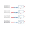 Placca 1 Tasto Modello Sara 33 Cromata Pucciplast Srl