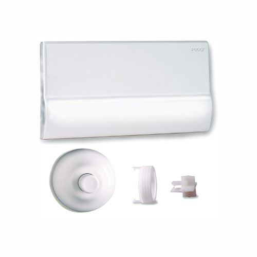 Placca Di Copertura + Pulsante Per Cassetta Incasso Bianco Pucci 80007510