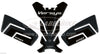 KIT ADESIVI in RESINA GEL 3D PROTEZIONI compatibili per MOTO KAWASAKI VERSYS 650