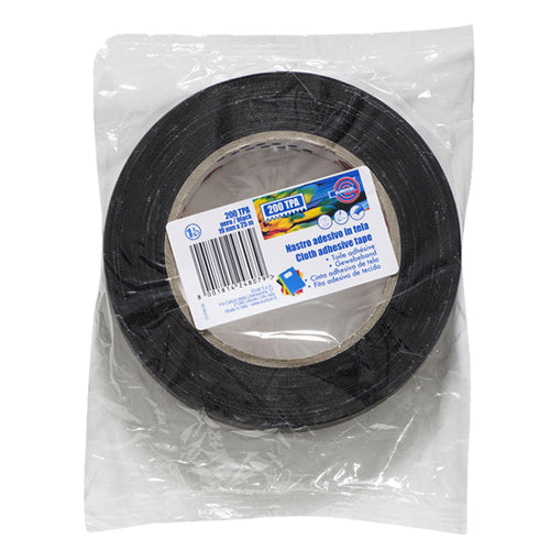 Nastro Adesivo Telato Tpa 200 19Mmx25Mt Nero