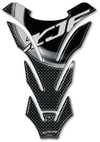 PARASERBATOIO ADESIVI 3D PROTEZIONE SERBATOIO compatibile per MOTO YAMAHA XJ6