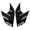 2 ADESIVI 3D PROTEZIONI LATERALI CARBONIO compatibili per MOTO BMW GS R1200 2013-16
