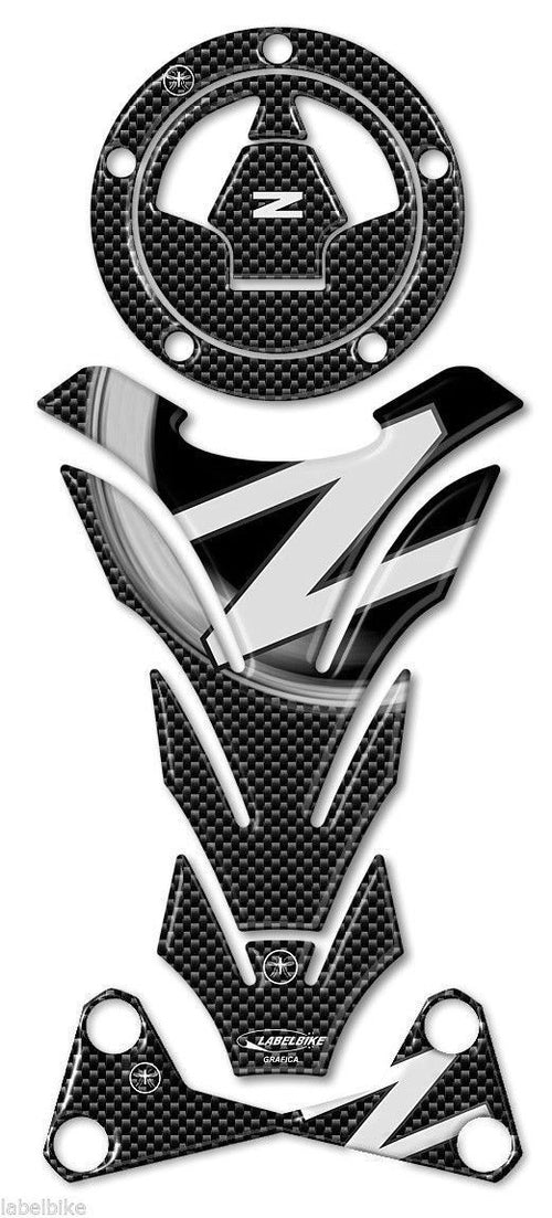 KIT ADESIVI IN resina GEL 3D Z750 Z1000 compatibile per MOTO KAWASAKI Z 750-1000