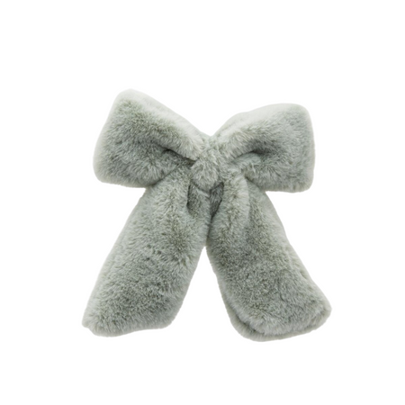Fiocco decorativo natalizio "Peluche" da 20 x 25 cm