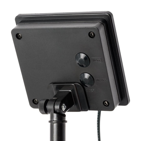 Catena di luci bianco caldo a pannello solare con trasformatore e portabatterie