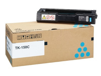 KYOCERA TK-150C Toner Ciano per FS-C1020MFP durata 6.000 pagine con copertura ISO/IEC 19798