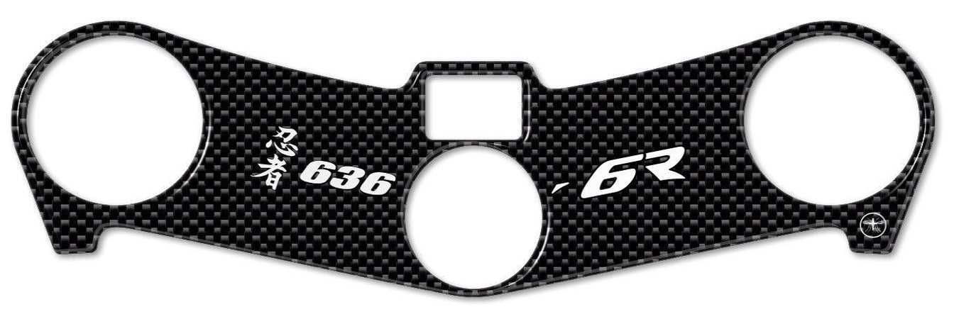 PROTEZIONE gel 3D PIASTRA FORCELLA compatibile per MOTO KAWASAKI ZX-6R 2003-2004