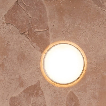 Plafoniera Toscot VIVALDI 1061 25x25 GX53 LED galestro terracotta lampada soffitto classica rustica interno