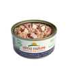 Almo Nature Scatoletta HFC Natural gusto Tonno Pollo e Prosciutto per Gatti Adulti
