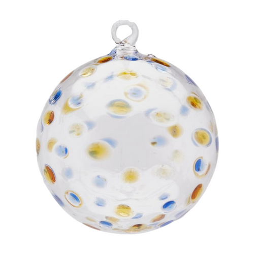 Pallina per albero di Natale trasparente, in vetro, Ø 10 cm