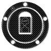 ADESIVO 3D CARBONIO PROTEZIONE TAPPO SERBATOIO compatibile MOTO KAWASAKI 00-06