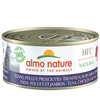 Almo Nature Scatoletta HFC Natural gusto Tonno Pollo e Prosciutto per Gatti Adulti