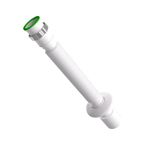 Sifone Scarico In Polipropilene Pp Flessibile Ed Estensibile Per Lavabo/Bidet E Cucina Modello Jolly - 11/4X Ø32/40 Mm - Bon