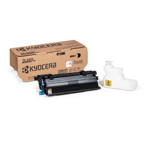 Toner Kit Nero TK-3400 per ECOSYS PA4500x/5000x/5500x/6000x durata 12.500 pagine in formato A4