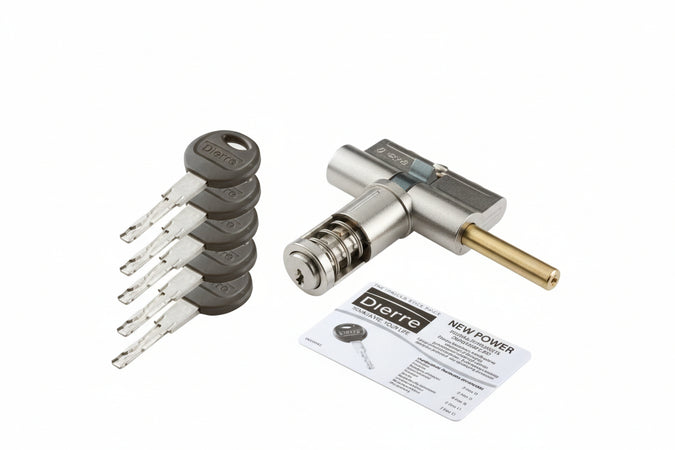 Cilindro Europeo New Power Per Pomolo- - Mm.40-30 (Cilnewp40300755) - 1 Pezzi Dierre