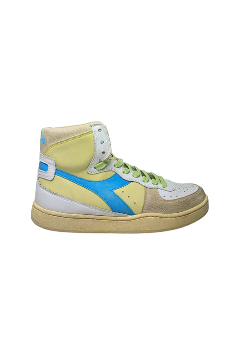 DIADORA HERITAGE Scarpe Adulto unisex Diadora Heritage Fantasia multicolore, brand logo, suola in gomma, stringhe, effetto consumato. da uomo