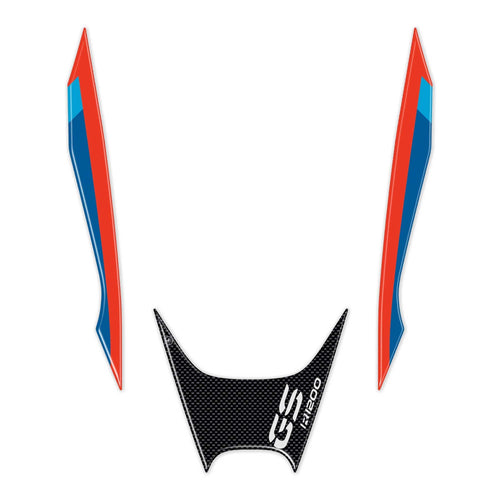 KIT ADESIVI GEL 3D PROTEZIONE FRONTALE compatibile MOTO BMW GS R1200 2017-2019